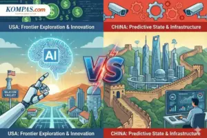 Persaingan AI Memanas, China Kini Hampir Salip Amerika