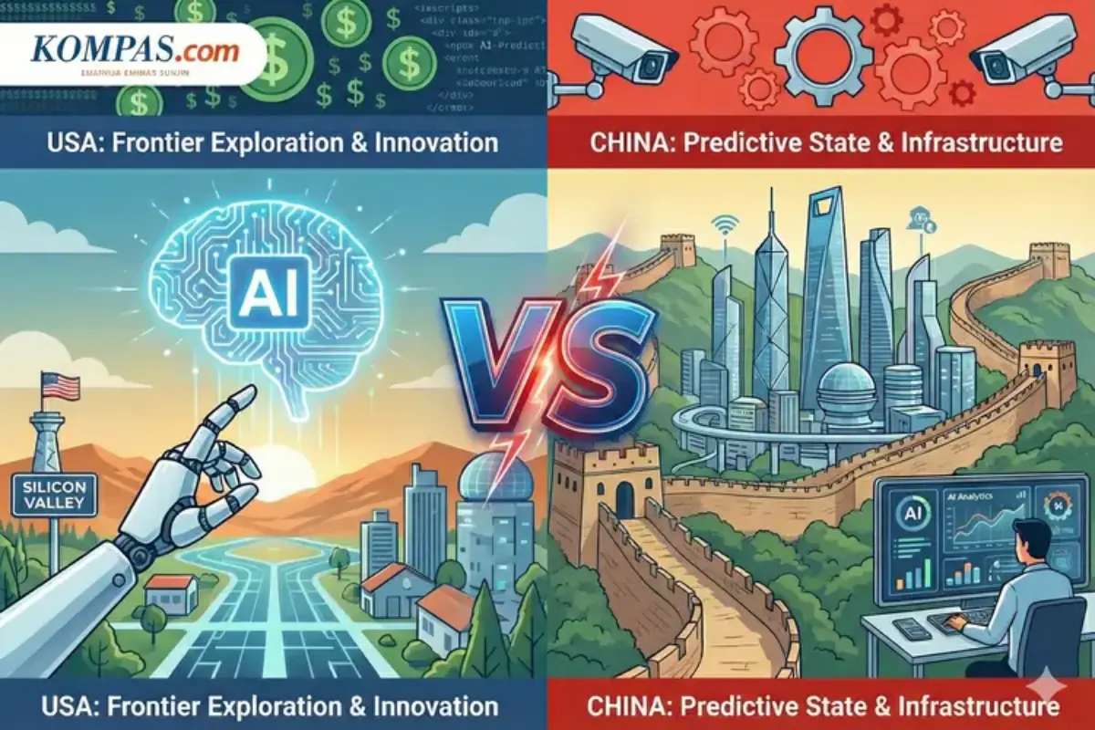 Persaingan Ai Memanas, China Kini Hampir Salip Amerika