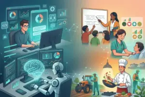 Pekerja yang Digantikan AI Bakal “Ngenes”, Gaji Turun dan Susah Cari Kerja