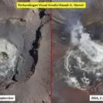 Aktivitas Gunung Slamet Meningkat, Gempa Naik 10 Kali Lipat dan Suhu Kawah 478 Derajat Celsius