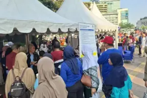Pendaftaran Kartu Gratis Transjakarta Dibuka di 2 Lokasi CFD Jakarta 26 April