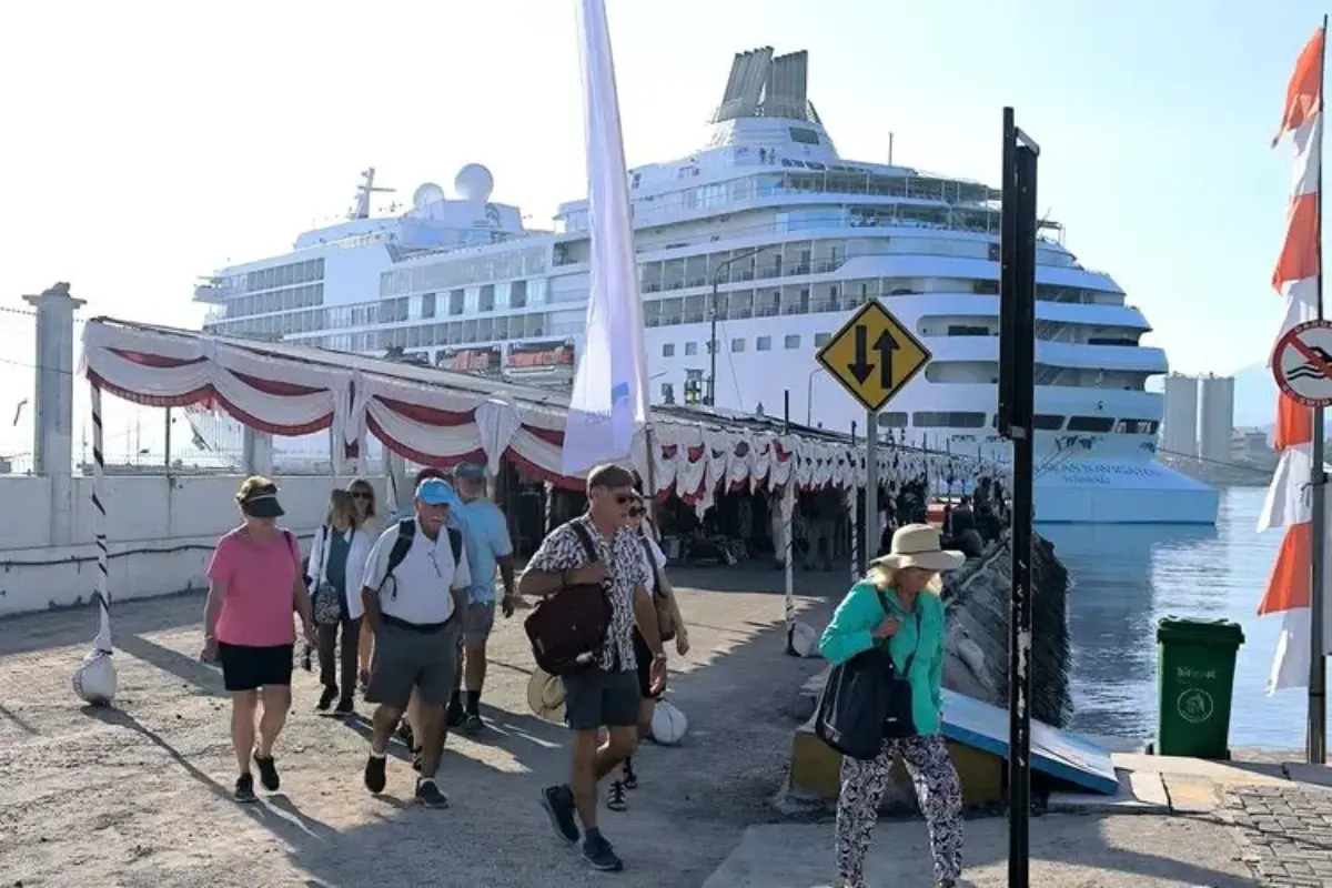 Sudah 10 Kapal Pesiar Singgah Di Buleleng Bali, Bawa 11.198 Wisatawan