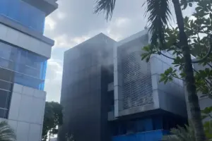 Gedung Kantor Kemendagri di Pasar Minggu Jaksel Terbakar