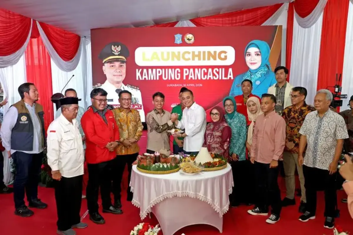 Pemkot Surabaya Gaspol Kampung Pancasila, 12.000 ASN dan Pemuda Turun Dampingi 1.361 RW