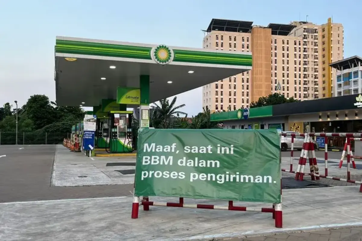 Distribusi Belum Merata, Sejumlah SPBU BP Kehabisan Stok