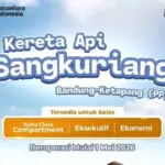 KA Sangkuriang Bandung-Ketapang PP Diluncurkan 1 Mei 2026, Ada Diskon Tiket 50 Persen