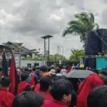 Demo 21 April di Samarinda, Anggaran Mobil Dinas dan Rumah Jabatan Gubernur Kaltim Disorot