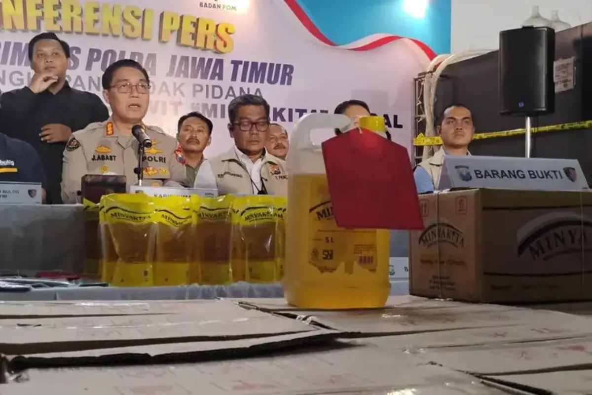 Isi Tak Sesuai, Produsen Minyakita di Sidoarjo Ditetapkan Jadi Tersangka
