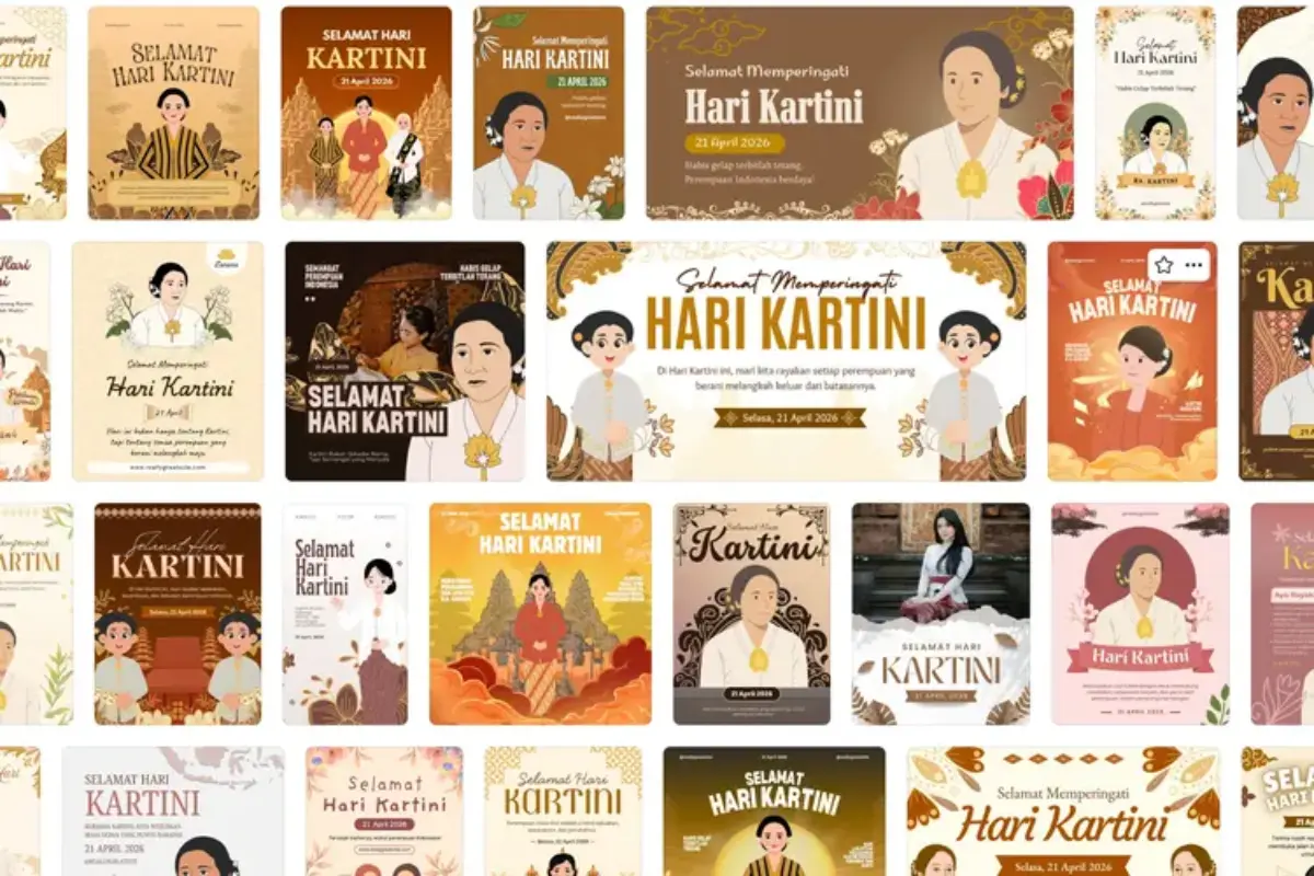 50 Link Download Gambar Hari Kartini 2026 Keren Buat Dibagikan Di Instagram Atau Status Wa