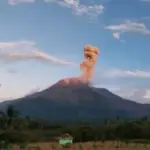 Gunung Lewotobi Meletus pada Selasa Sore, Tinggi Kolom Abu 1 Kilometer