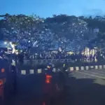 Gubernur Ada di Kantor tapi Tak Temui Massa, Demo di Samarinda Berujung Ricuh