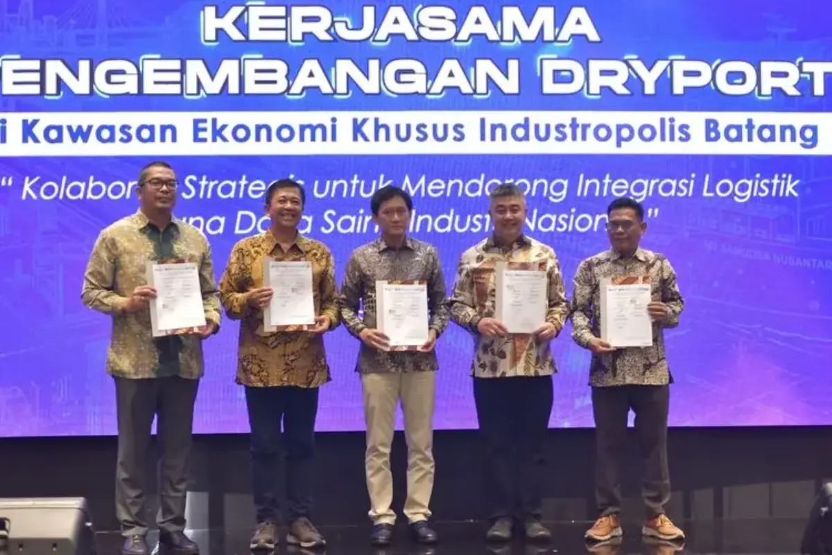 Kek Industropolis Batang Kembangkan Dryport Rel, Pangkas Biaya Logistik