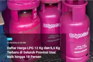 [POPULER TREN] Daftar Harga LPG 12 Kg dan 5,5 Kg Terbaru | 5 Pelajaran dari RA Kartini