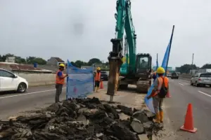 Atur Waktu Perjalanan, Sejumlah Lajur Tol Jakarta-Tangerang Ditutup