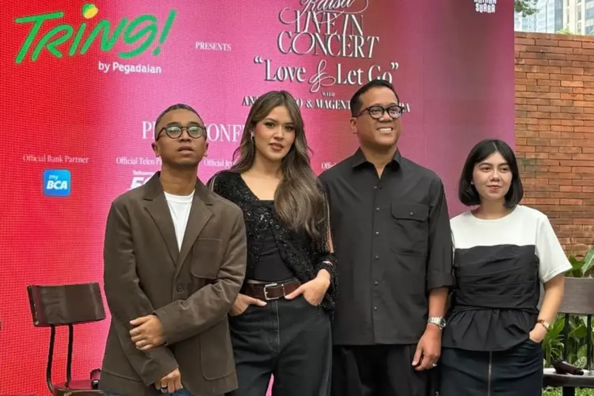 Konser Raisa “love & Let Go” Hadirkan Ariel Noah Hingga Anggun