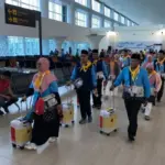 Kloter 1 Indramayu Berangkat via BIJB, Pesawat Saudia Airlines Lepas Landas Lebih Cepat