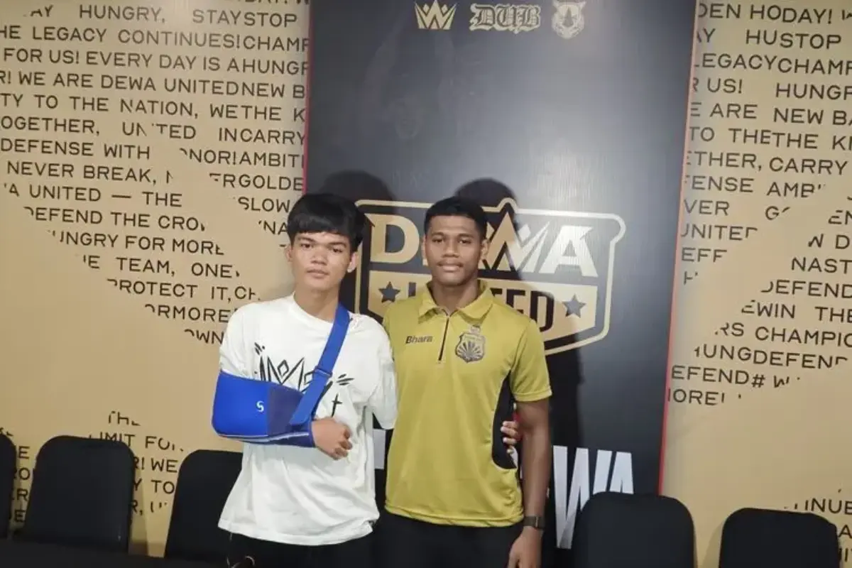 Rakha Nurkholis Maafkan Tendangan Kungfu Fadly Alberto
