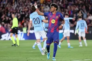 Hasil Barcelona Vs Celta Vigo 1-0: Lamine Yamal Cedera Usai Cetak Gol Tunggal