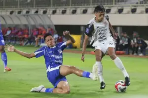 Hasil PSIM Vs Persija 1-1, Mauricio Souza Penuh Penyesalan