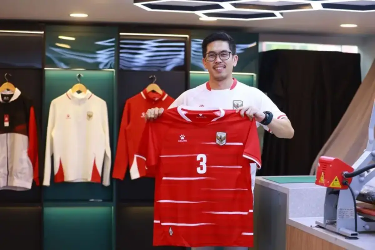 Bos Kelme Jawab Soal Nameset Timnas Indonesia Yang Mengelupas