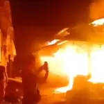 Kebakaran Pasar Baru Tuban Hanguskan 41 Kios Pedagang