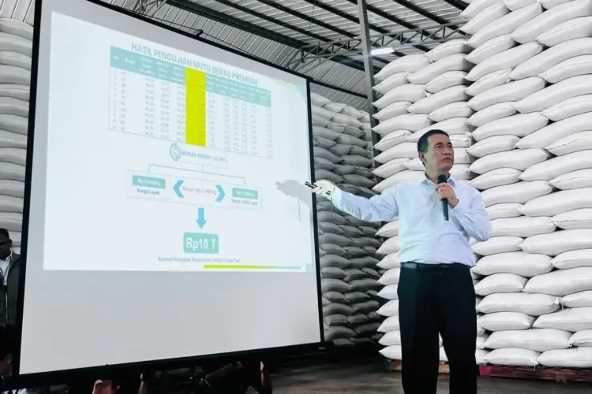 Beras Bulog 5 Juta Ton, Amran: Bisa Kita Ekspor 500.000 Ton