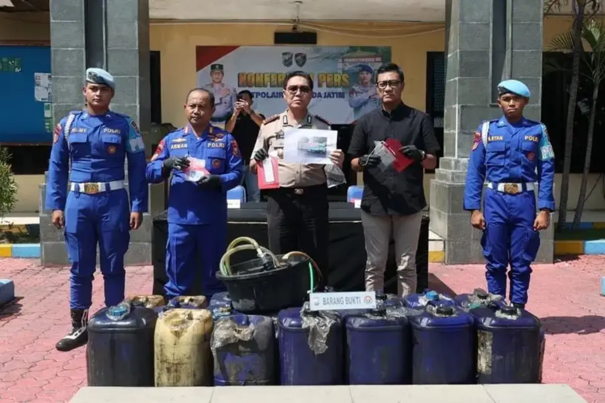 Polda Jatim Ungkap Penyelundupan Solar Subsidi untuk Pabrik di Kalteng, Rugikan Negara Rp 300 Juta