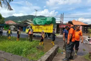 Jalur Singaraja-Gilimanuk Banjir, Dipicu Gorong-gorong Sempit dan Drainase Tersumbat