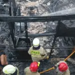 4 Rumah di Penjaringan Jakut Kebakaran, Diduga akibat Korsleting