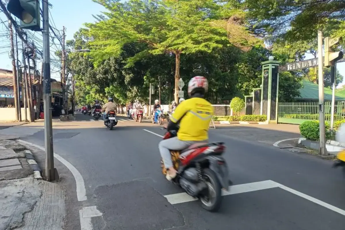 Ada Kegiatan Di Rindam Jaya, Arus Lalu Lintas Condet Jaktim Lancar