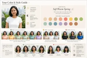 20 Contoh Prompt AI Infografis Color Analysis yang Viral, Menarik Dicoba