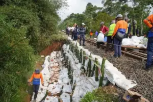 Jalur Cibeber-Lampegan Selesai Diperbaiki, Perjalanan KA Siliwangi Kembali Normal