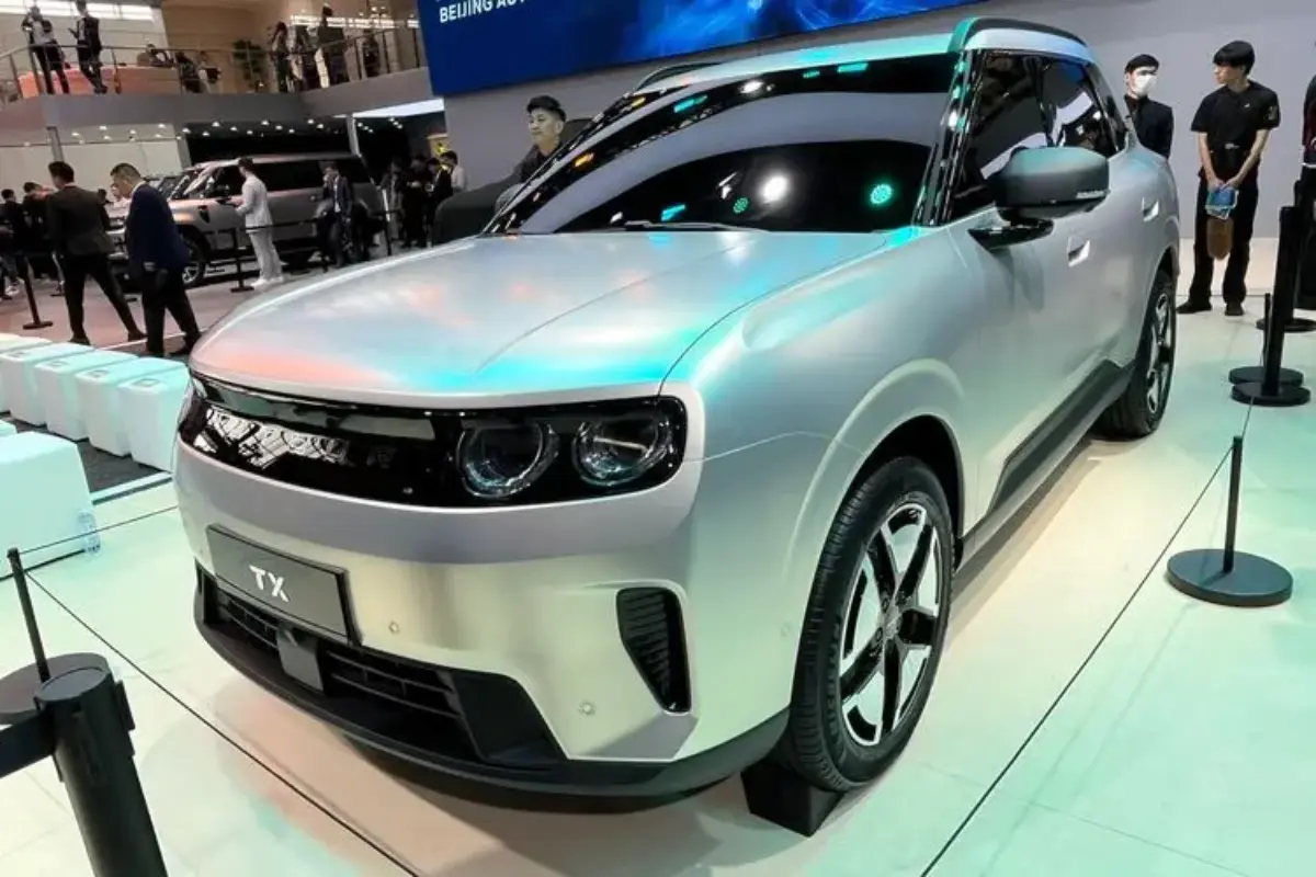 Melihat Jetour Tx, Suv Listrik Konsep Di Beijing Auto Show 2026