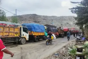Alat Berat di TPA Burangkeng Bekasi Setop Beroperasi, DLH Pastikan Antrean Truk Terkendali