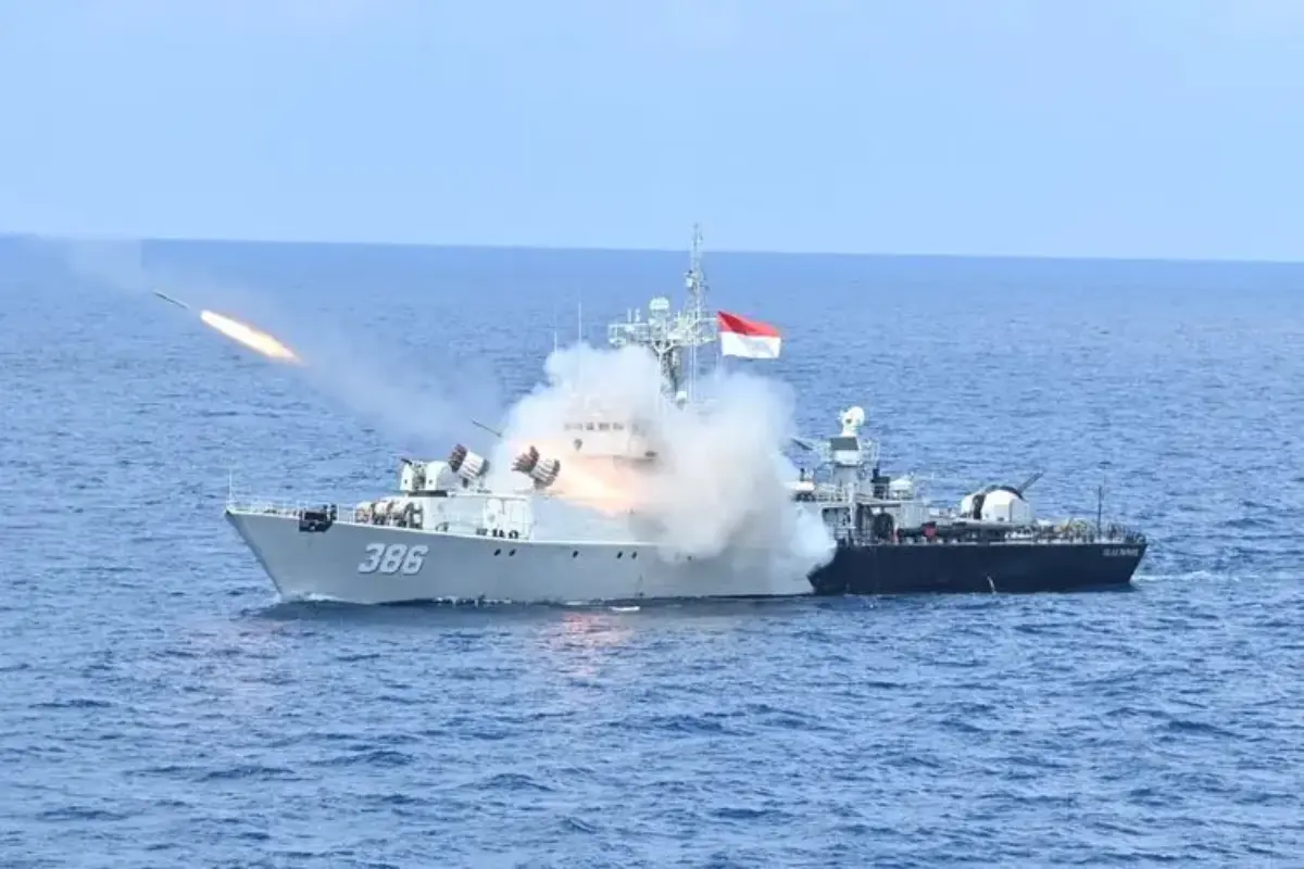 Tni Al Gelar Latihan Gabungan Di Karimun Jawa, Libatkan 20 Kapal Perang Dan Tembakkan Rudal