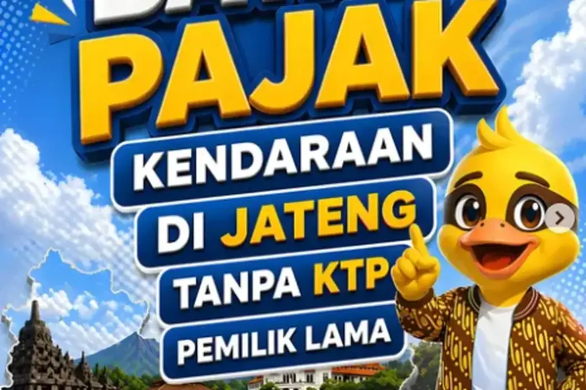 Warga Jateng Kini Bisa Bayar Pajak Tanpa Ktp Pemilik Lama