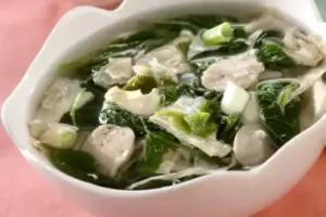 Resep Sayur Bening Bayam, Pakai Kembang Tahu Lebih Nikmat