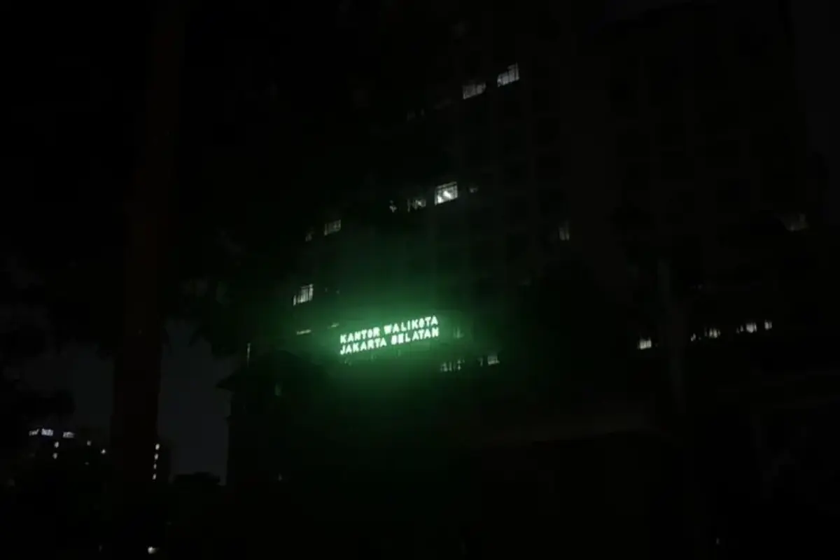 Earth Hour, Kantor Walikota Jaksel Ikut Padamkan Lampu 1 Jam