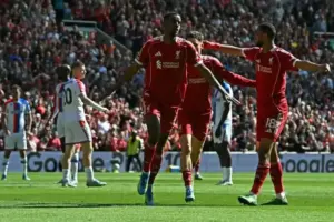 Hasil Liverpool Vs Crystal Palace 3-1, The Reds Hancurkan Rekor Buruk di Kandang
