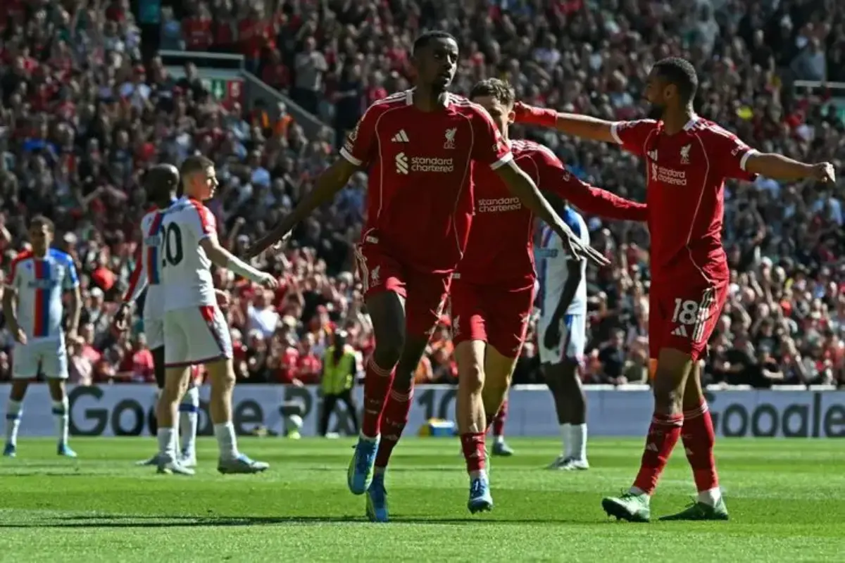 Hasil Liverpool Vs Crystal Palace 3 1, The Reds Hancurkan Rekor Buruk Di Kandang