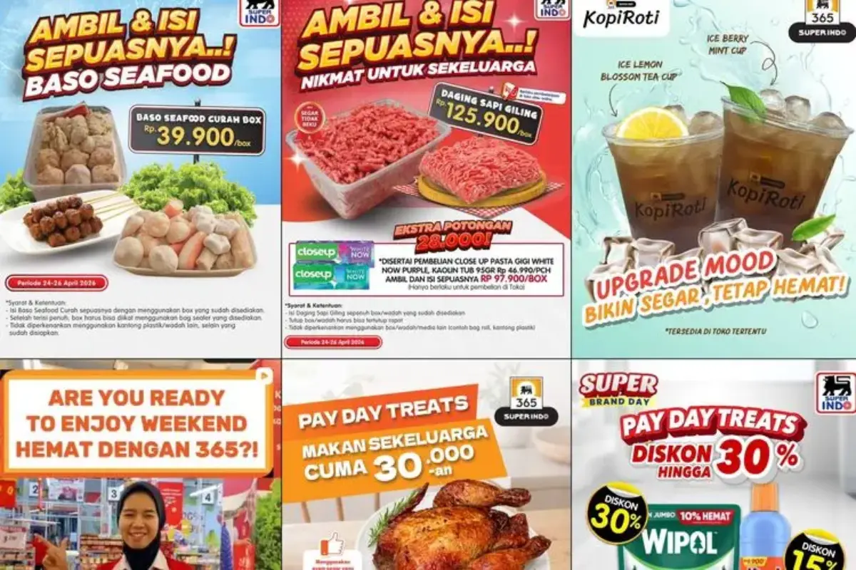 Promo Superindo Hari Ini 26 April 2026, Frozen Food Diskon Hingga 35 Persen