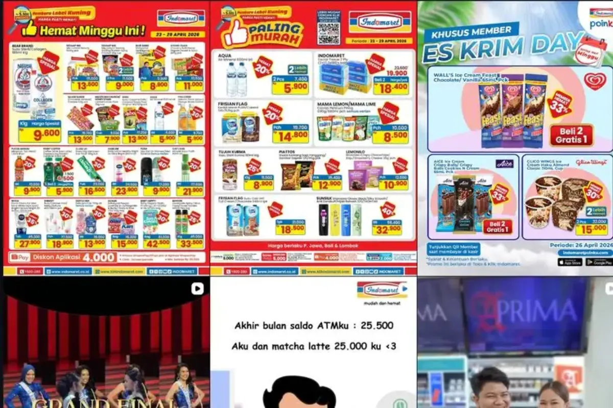 Promo Indomaret 26 29 April 2026, Tebus Heboh Bahan Dapur Mulai Rp 5.000 An