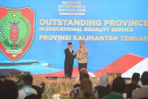 Pemprov Kalteng Raih Penghargaan Bidang Pendidikan Ajang “National Governance Awards 2026”