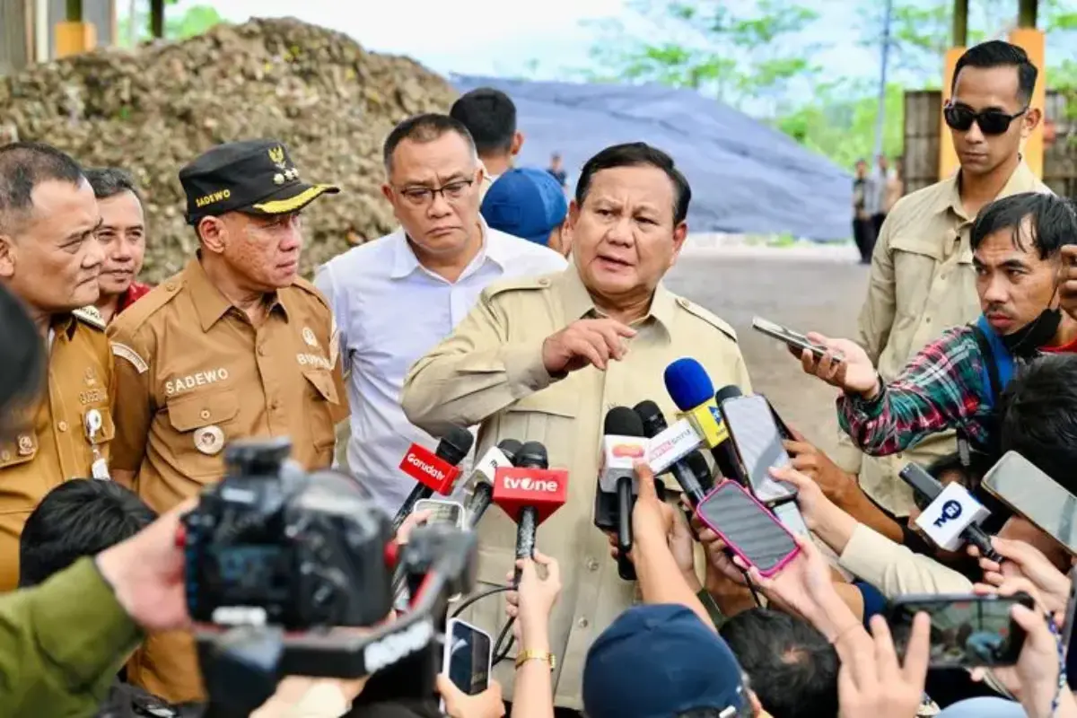 Tekad Prabowo Bereskan Masalah Sampah Di Indonesia Dalam 2 3 Tahun
