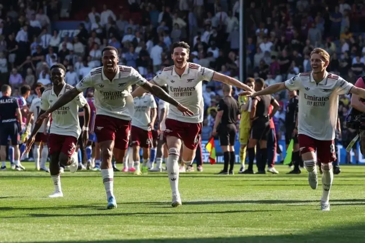 Hasil Crystal Palace Vs Arsenal 1 2: Akhir Sempurna Sang Juara