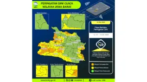 Prakiraan Cuaca Jabar, 5 Mei 2026: Sejumlah Wilayah Berpotensi Hujan Lebat Disertai Petir dan Angin Kencang